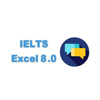 Logo of telegram channel ielts_excel — IELTS Excel 8.0