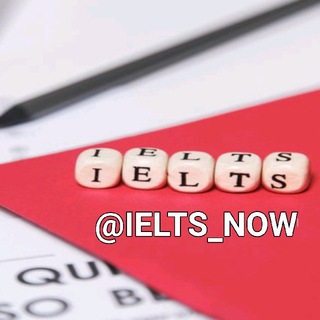 Logo of telegram channel ielts_now — IELTS_NOW📚📚📚