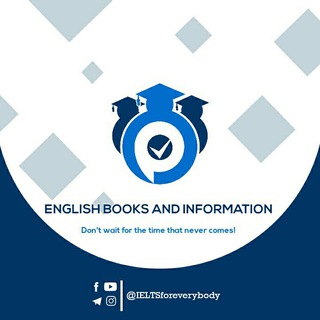Logo of telegram channel ieltsforeverybody — 📚 ️English Books and Information™ 🎓