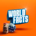 Logo saluran telegram ifactsworld — WORLD 🌍 FACTS