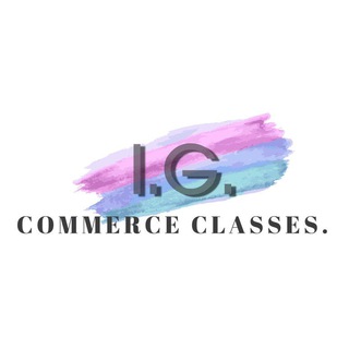 Logo of telegram channel ig_commerce_classes — IG CLASSES