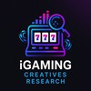 Логотип телеграм канала @igamingcreatives — iGaming Creatives Research