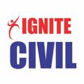Logo saluran telegram ignitecivil — IGNITE Civil 🏗🏢