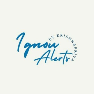 Telegram channel IGNOU Alerts logo