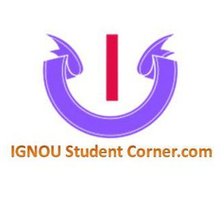 Logo saluran telegram ignou_studentcorner — IGNOU Student Corner.com
