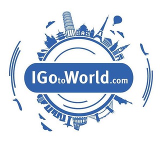 Логотип телеграм -каналу igotoworldua — IGotoWorld UKRAINE