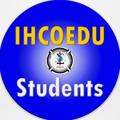 Logo saluran telegram ihcoedustud — طلبة كلية التربية ابن الهيثم