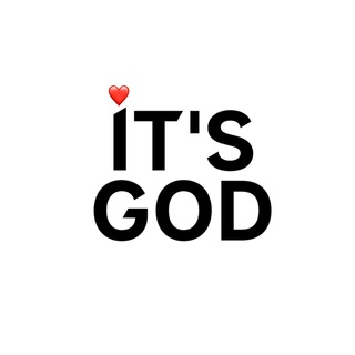 Логотип телеграм канала @iiitsgod — IT'S GOD 🫀