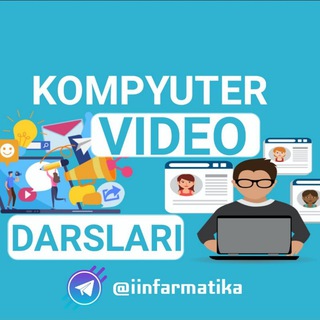 Telegram kanalining logotibi iinfarmatika — 💻KOMPYUTER VIDEO DARSLARI💻