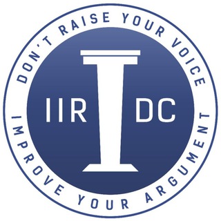 Logo of telegram channel iirdebate — IIR Debate Club