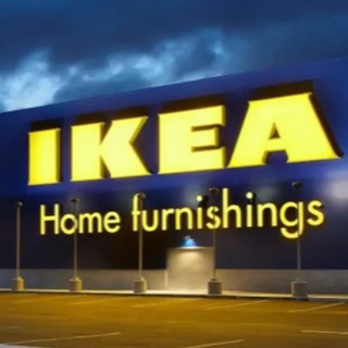 Логотип телеграм канала @ikea_ru_russia — ИКЕА в Москве (по всей России)