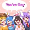 Telegram channel Damn! I woke up GAY logo