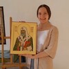 Логотип телеграм канала @ikonopisnaya — Заметки иконописца🎨
