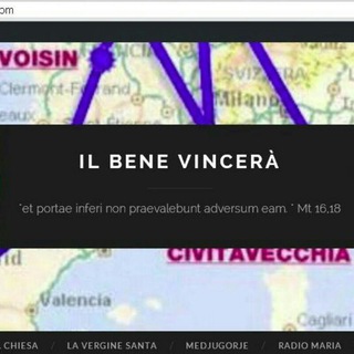 Logo del canale telegramma ilbenevincera - IL BENE VINCERÀ