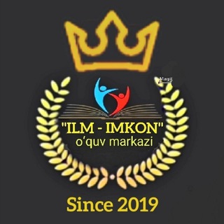 Telegram kanalining logotibi ilm_imkon — "ILM-IMKON" o‘quv markazi