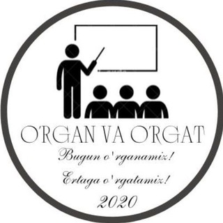 Telegram kanalining logotibi ilm_ol_ilm_ber — O'RGAN VA O'RGAT