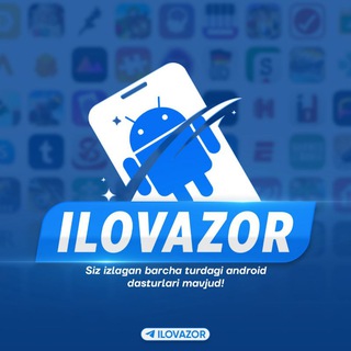 Telegram kanalining logotibi ilovazor — Ilovazor.