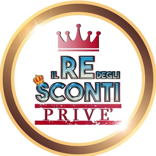 Telegram channel IL 👑RE Degli SCONTI PRIVE'⭕️ - ERRORI DI PREZZO logo