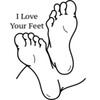 Logo of telegram channel ilyfeet — I Love Your Feet