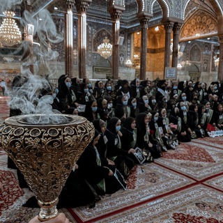 لوگوی کانال تلگرام imaamhussian — صور التخرج في الصحن الحسيني الشريف/ مركز الحوراء زينب عليها السلام