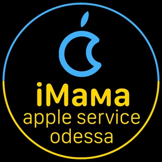 Логотип телеграм -каналу imamaappleservice — iMama Apple Service