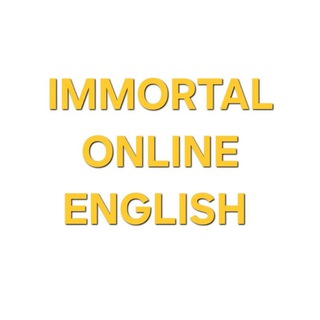 Telegram channel IMMORTAL ONLINE ENGLISH logo