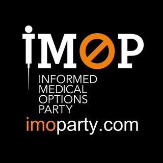 Logo of telegram channel imoparty — Informed Medical Options Party (IMOP)