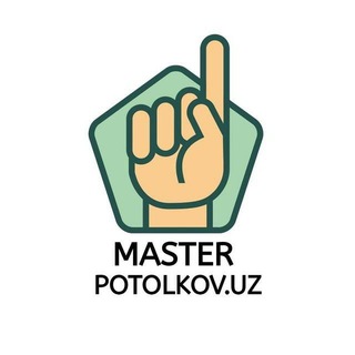 Telegram kanalining logotibi imperiyapotolkov — masterpotolkov.uz