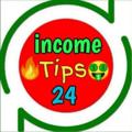 Logo saluran telegram incometipss24 — Income Tips 24 ️