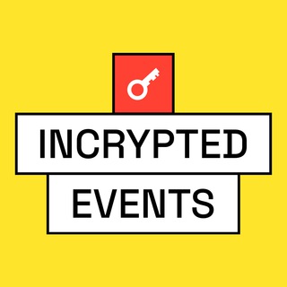 Логотип телеграм -каналу incrypted_events — Incrypted Events Announcements