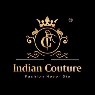 电报频道的标志 indian_couture — IC™️ INDIAN COUTURE