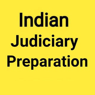 Logo of telegram channel indian_judiciary_preparation — Indian Judiciary Preparation