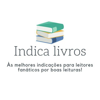 Logotipo do canal de telegrama indicalivros - Indicações de livros 📚