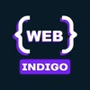 Логотип телеграм канала @indigoweb — Indigo Web | Frontend & Backend