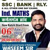 Logo of telegram channel indmaths5pm — The speed coaching Ind. maths 5-7:30