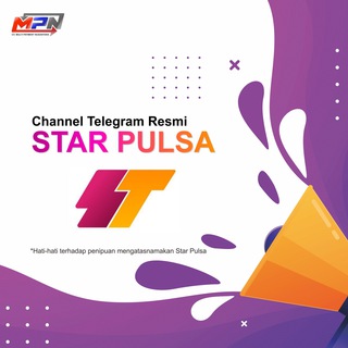 Logo saluran telegram info_st — INFO - Star Pulsa Official