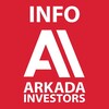 Логотип телеграм -каналу infoarkadainvestors — INFO. Arkada Investors