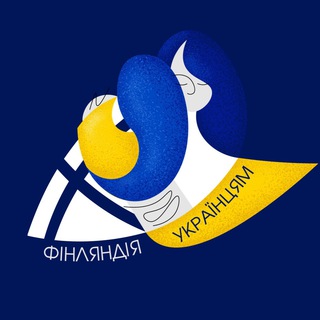 Логотип телеграм -каналу infofinland — Фінляндія українцям
