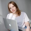 Логотип телеграм канала @infograffybloom — Влада Бутовец Инфографика&Дизайн 🧡