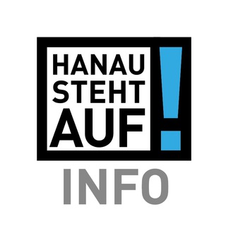 Telegram channel Hanau steht auf-Infokanal logo