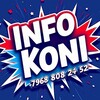 Логотип телеграм канала @infokoni — ️ИНФО КОНИ️