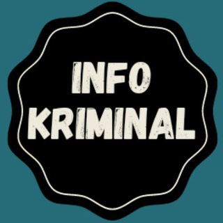 Logo saluran telegram infokriminal — Info Kriminal Terupdate
