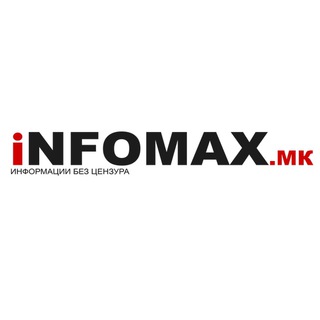 Логотип телеграм -каналу infomax_mk — iNFOMAX.mk