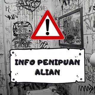 Logo saluran telegram infopenipuanap — LAPORAN ALIAN