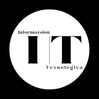 Telegram kanalining logotibi informatsion_texnologiya — IT sohasiga oid maʼlumotlar jamlangan kanal