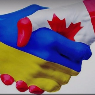 Логотип телеграм -каналу infoukrainecanada — Інфо Україна ➡️ Канада