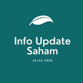Logo saluran telegram infoupdatesaham — Info Update Saham