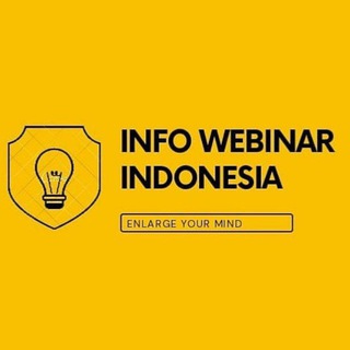 Logo saluran telegram infowebinarindonesia — Info Webinar & Beasiswa Indonesia