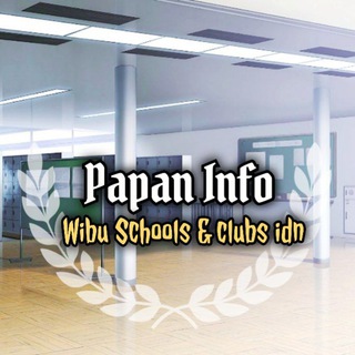 Logo saluran telegram infowibuschool — Wibu school Info