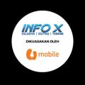 Logo saluran telegram infoxkupikupifm — INFO X powered by U mobile